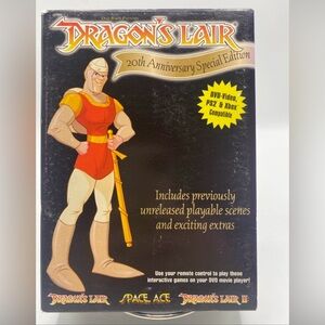 Dragons Lair Box Set (DVD, 2001) 20th Anniversary Special Edition